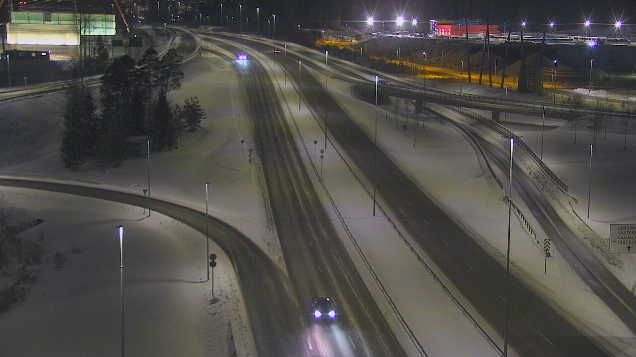 Weather Camera Image Väg 50 Vanda Borgåleden, Vantaa, Uusimaa
