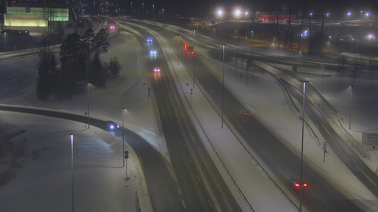 Weather Camera Image Väg 50 Vanda Borgåleden, Vantaa, Uusimaa