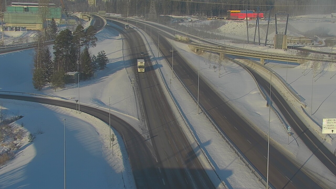 Weather Camera Image Väg 50 Vanda Borgåleden, Vantaa, Uusimaa