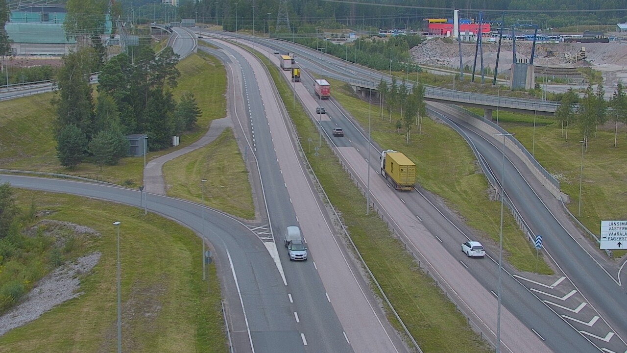 Weather Camera Image Road 50 Vantaa Porvoonväylä, Vantaa, Uusimaa