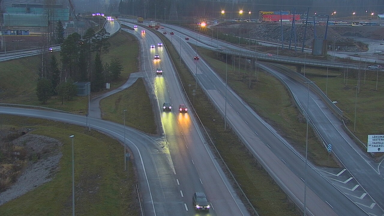 Weather Camera Image Road 50 Vantaa Porvoonväylä, Vantaa, Uusimaa