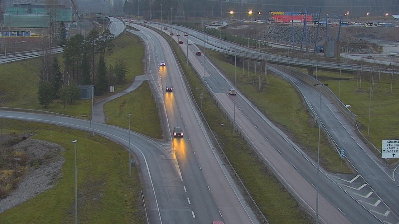 Weather Camera Image Road 50 Vantaa Porvoonväylä, Vantaa, Uusimaa
