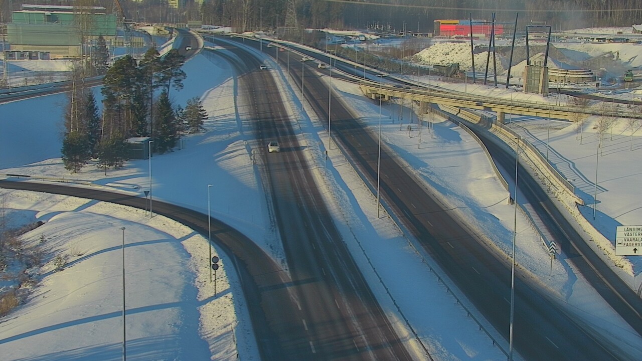 Weather Camera Image Väg 50 Vanda Borgåleden, Vantaa, Uusimaa