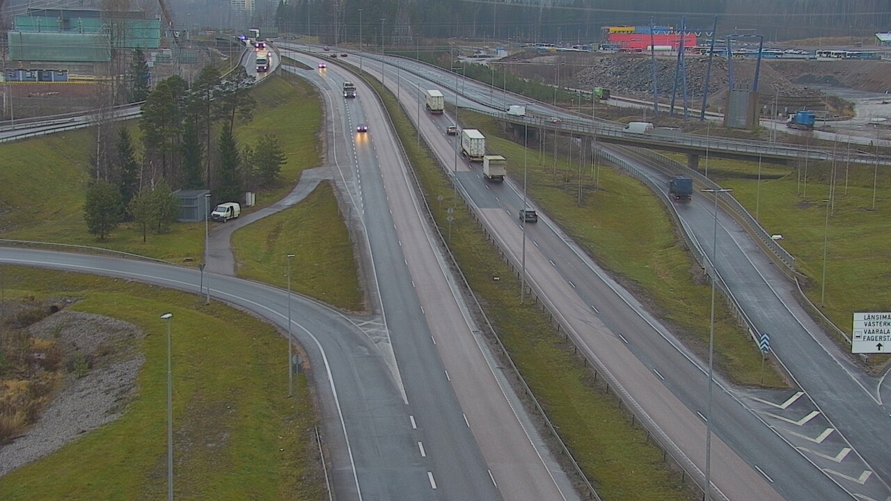 Weather Camera Image Road 50 Vantaa Porvoonväylä, Vantaa, Uusimaa