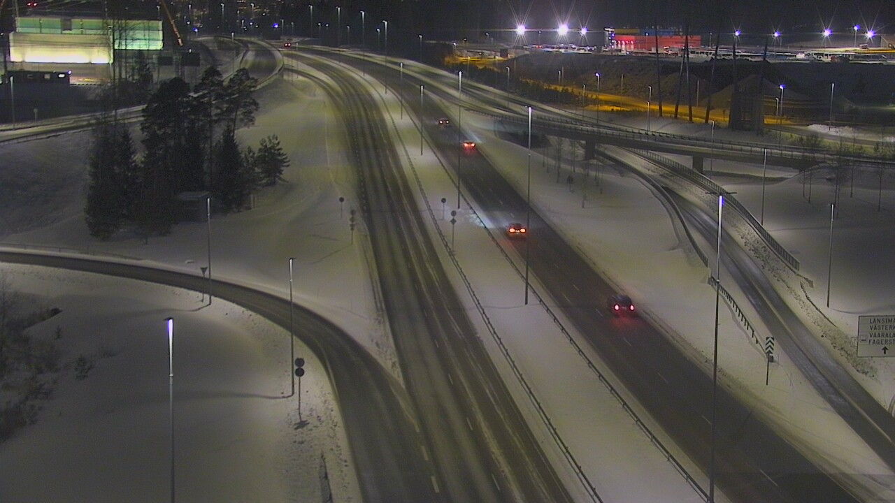Weather Camera Image Väg 50 Vanda Borgåleden, Vantaa, Uusimaa