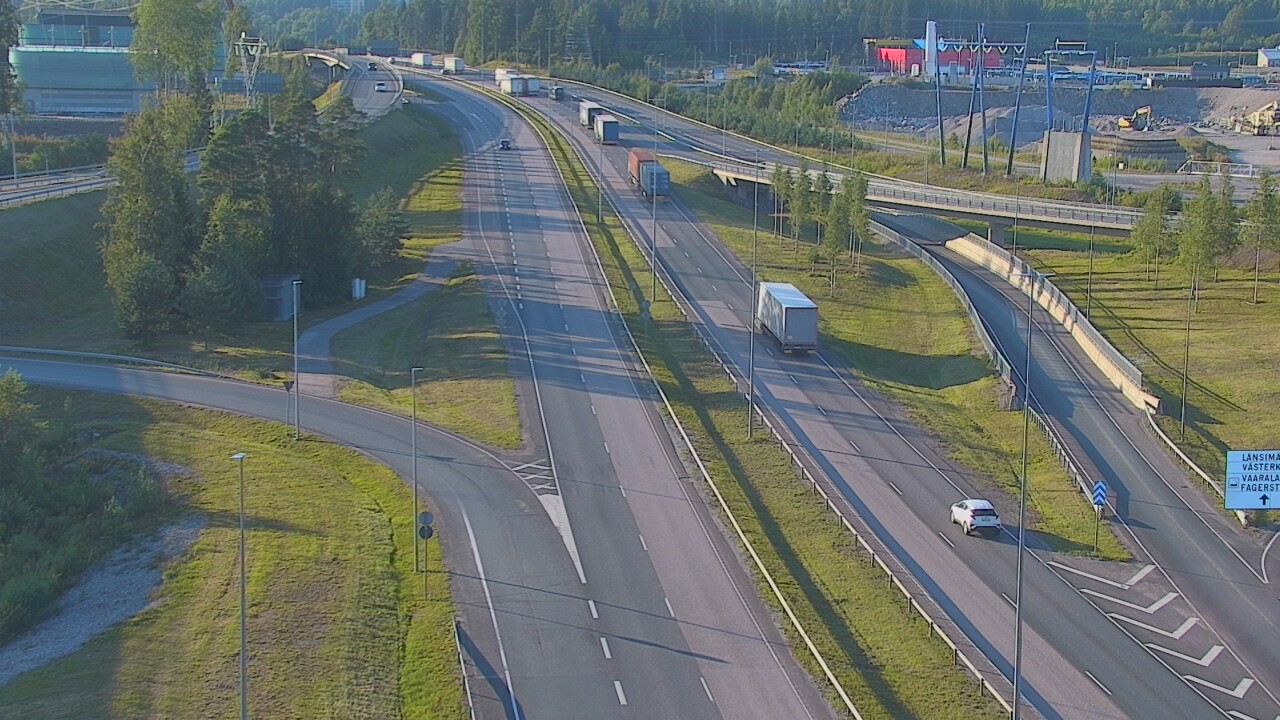 Weather Camera Image Road 50 Vantaa Porvoonväylä, Vantaa, Uusimaa