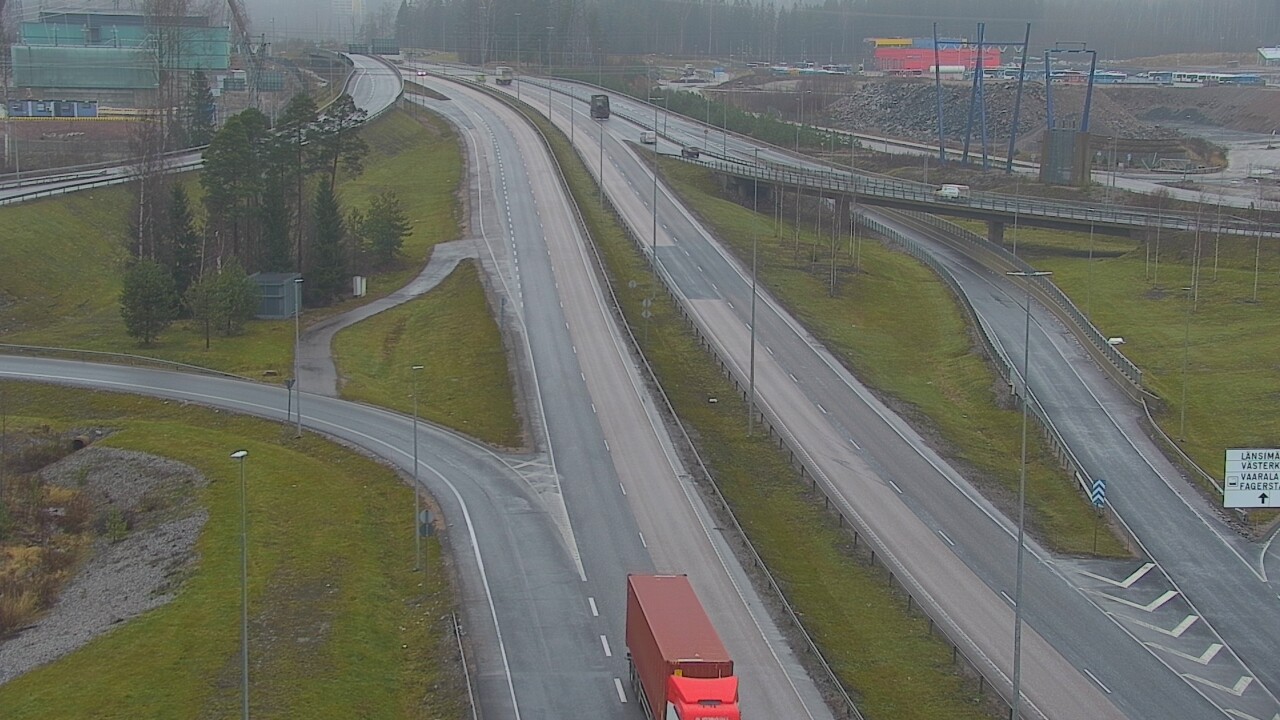 Weather Camera Image Road 50 Vantaa Porvoonväylä, Vantaa, Uusimaa