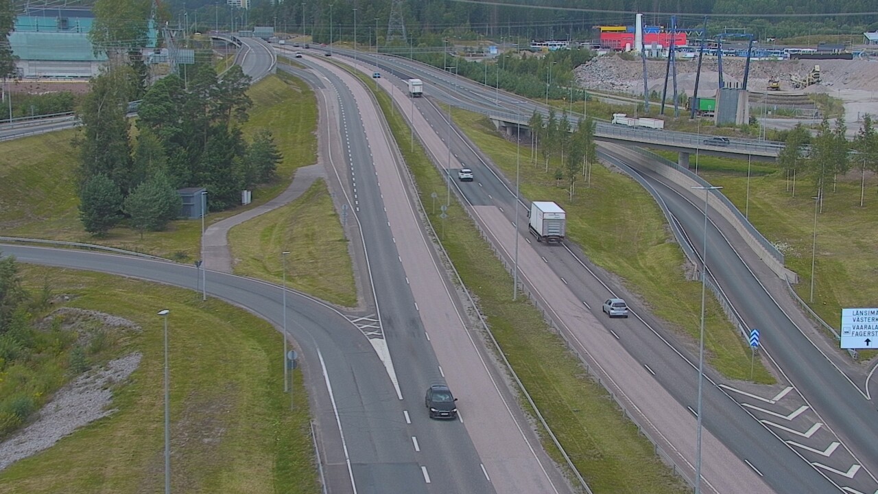Weather Camera Image Road 50 Vantaa Porvoonväylä, Vantaa, Uusimaa