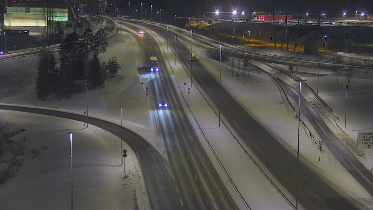 Weather Camera Image Väg 50 Vanda Borgåleden, Vantaa, Uusimaa