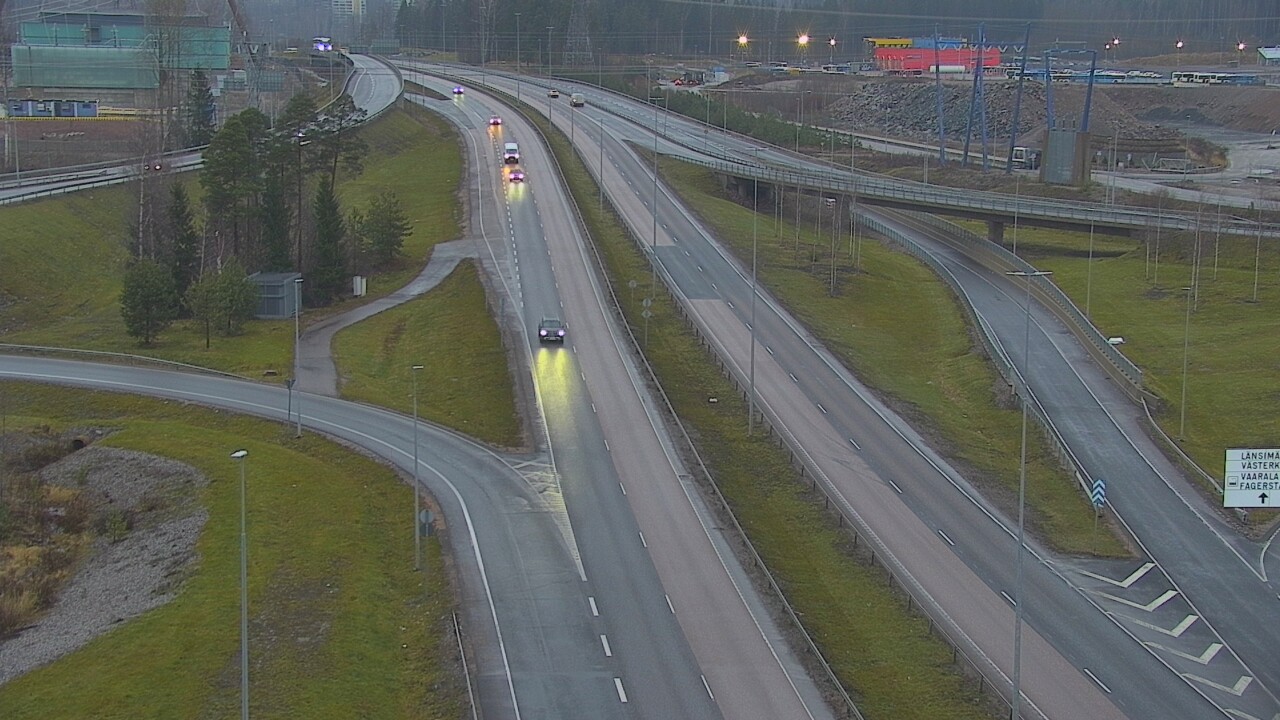 Weather Camera Image Road 50 Vantaa Porvoonväylä, Vantaa, Uusimaa