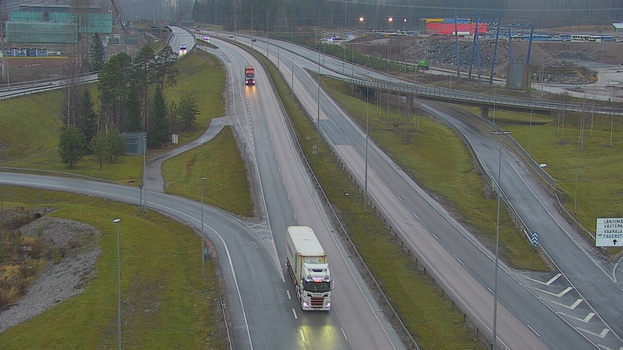 Weather Camera Image Road 50 Vantaa Porvoonväylä, Vantaa, Uusimaa