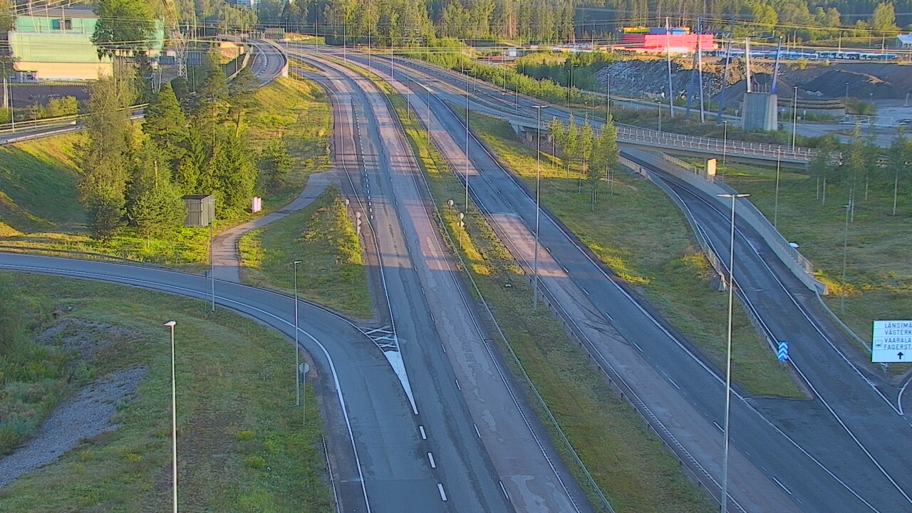 Weather Camera Image Väg 50 Vanda Borgåleden, Vantaa, Uusimaa
