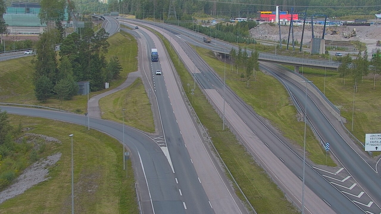 Weather Camera Image Road 50 Vantaa Porvoonväylä, Vantaa, Uusimaa