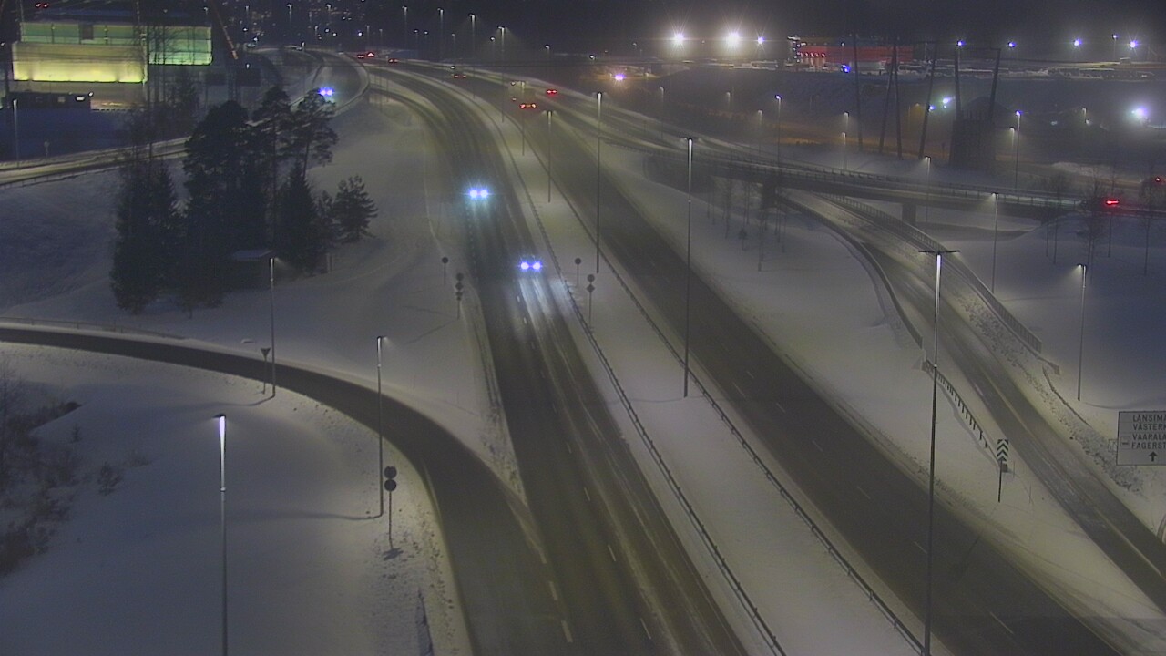 Weather Camera Image Väg 50 Vanda Borgåleden, Vantaa, Uusimaa
