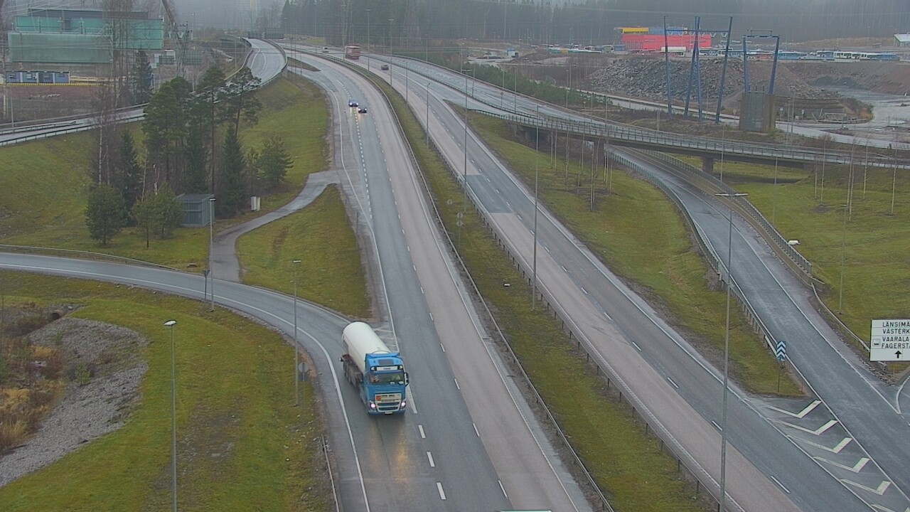 Weather Camera Image Road 50 Vantaa Porvoonväylä, Vantaa, Uusimaa