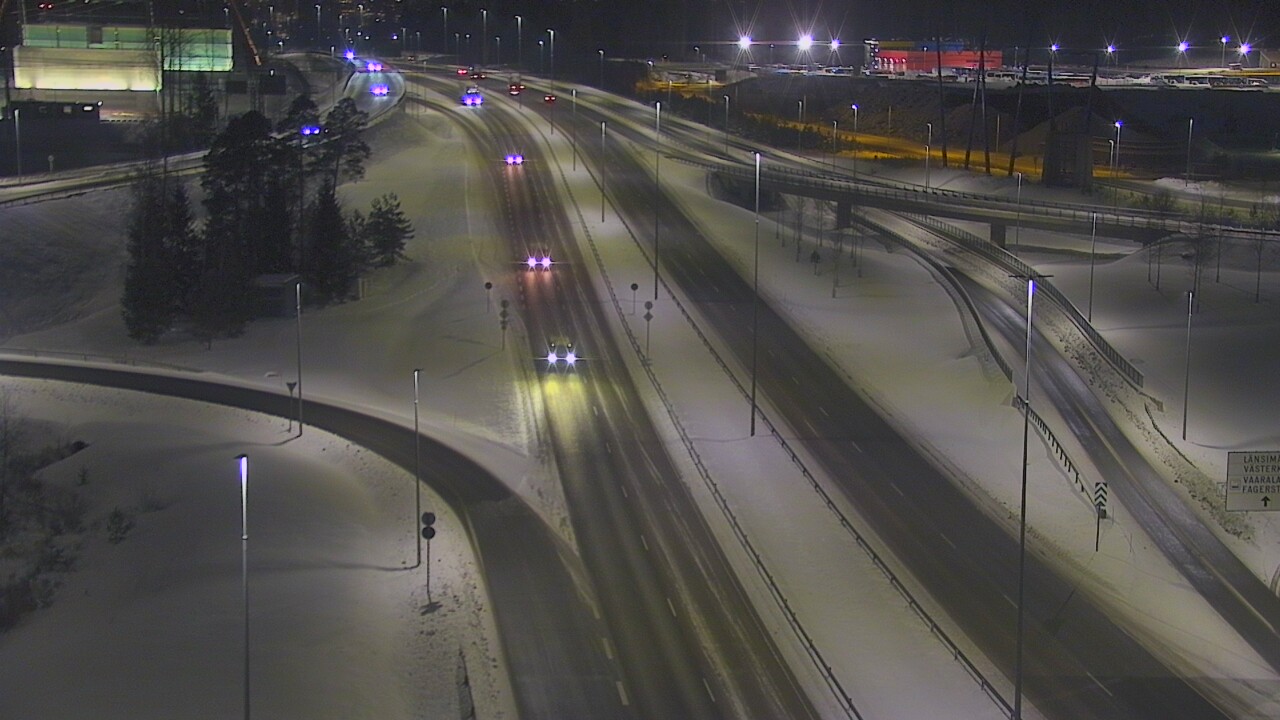 Weather Camera Image Väg 50 Vanda Borgåleden, Vantaa, Uusimaa