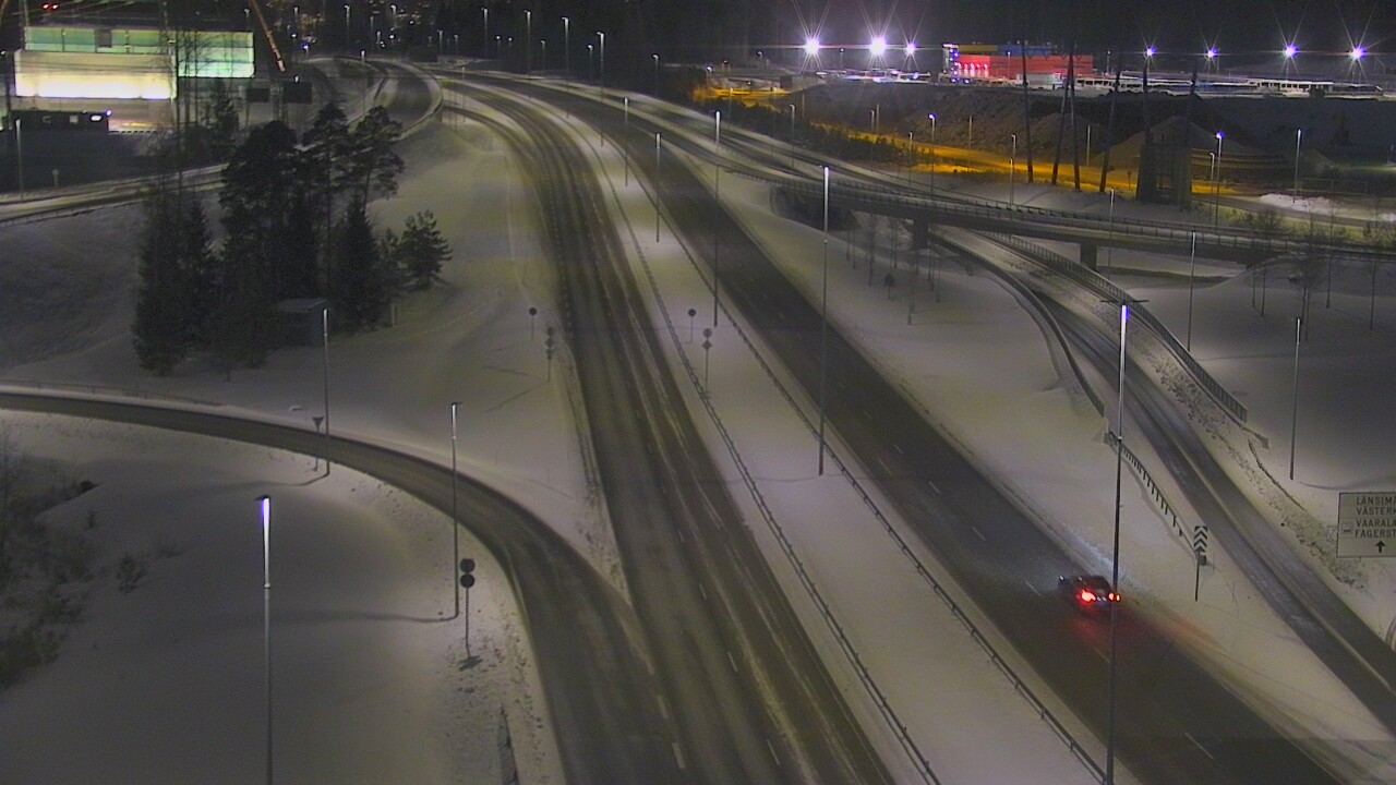 Weather Camera Image Väg 50 Vanda Borgåleden, Vantaa, Uusimaa