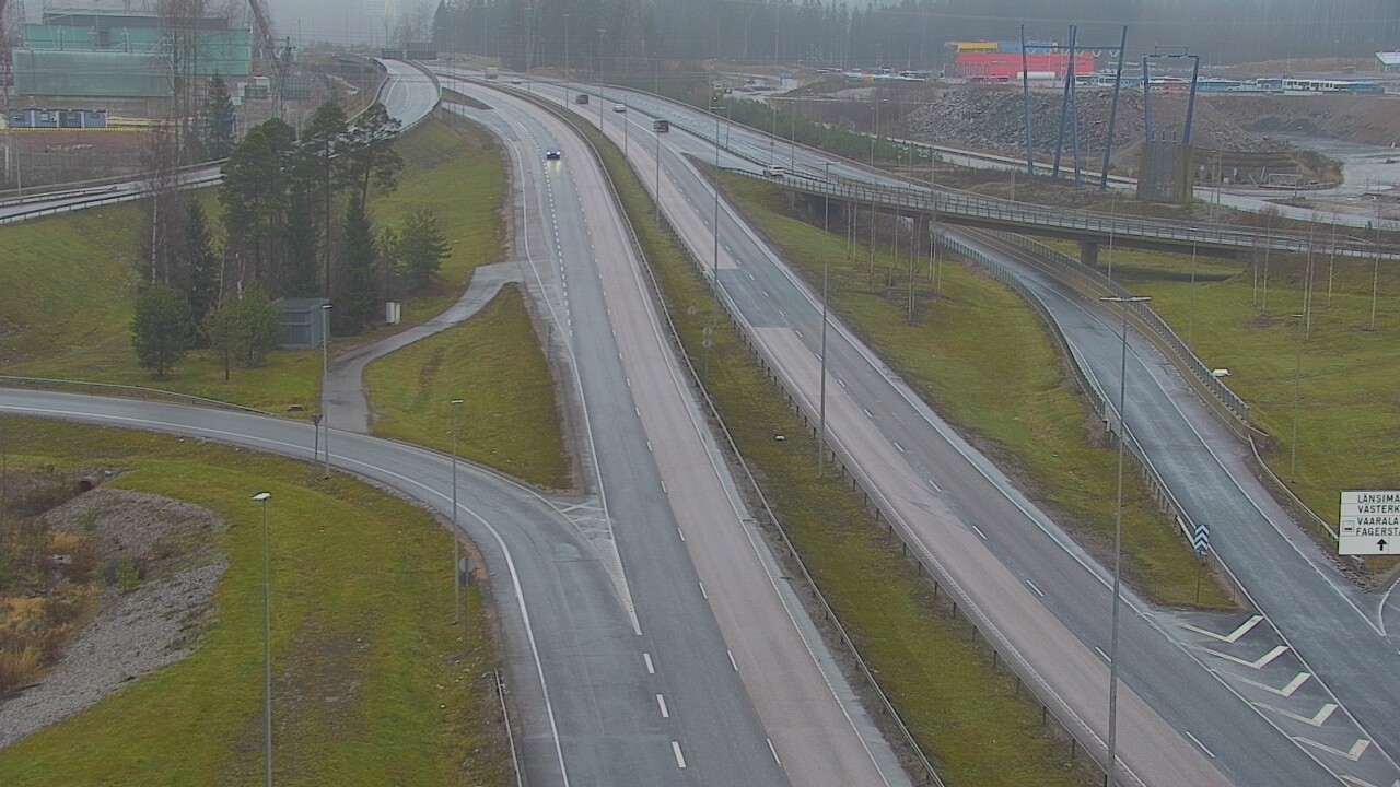 Weather Camera Image Road 50 Vantaa Porvoonväylä, Vantaa, Uusimaa
