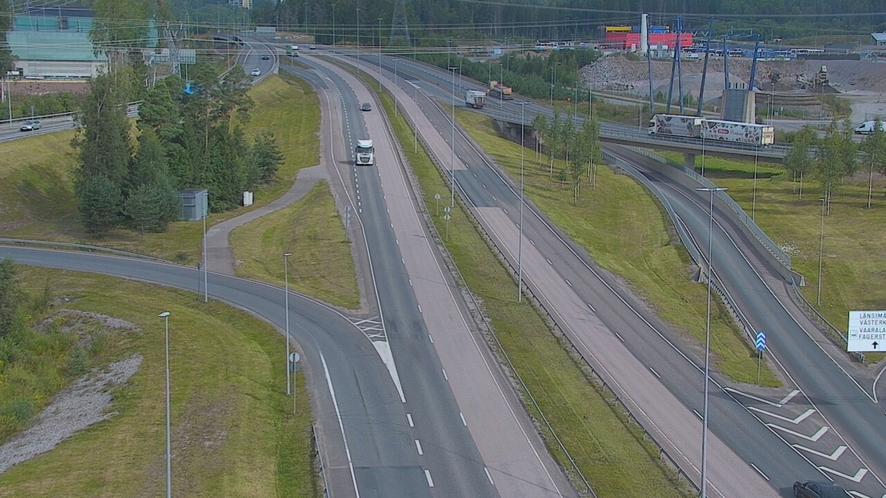 Weather Camera Image Road 50 Vantaa Porvoonväylä, Vantaa, Uusimaa