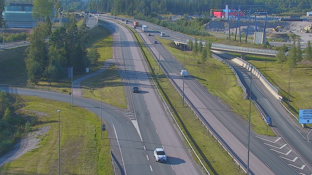 Weather Camera Image Road 50 Vantaa Porvoonväylä, Vantaa, Uusimaa