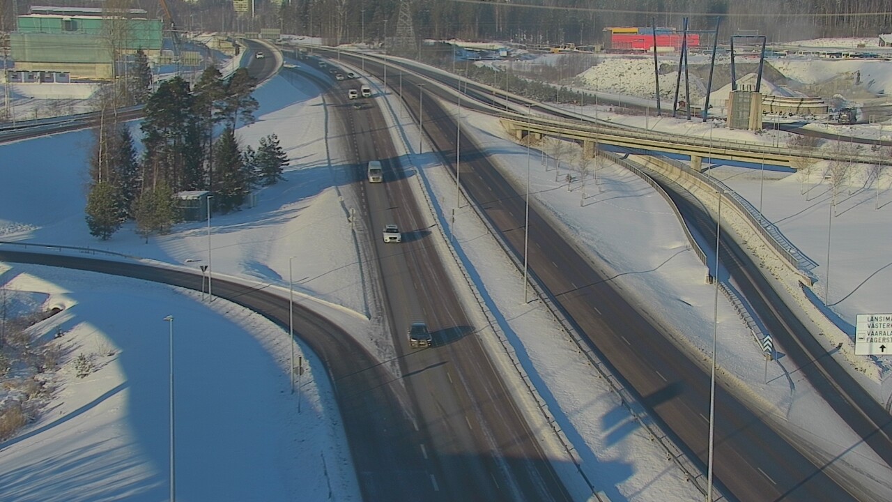 Weather Camera Image Väg 50 Vanda Borgåleden, Vantaa, Uusimaa
