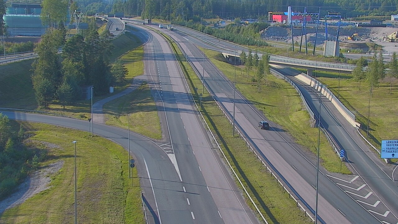 Weather Camera Image Road 50 Vantaa Porvoonväylä, Vantaa, Uusimaa