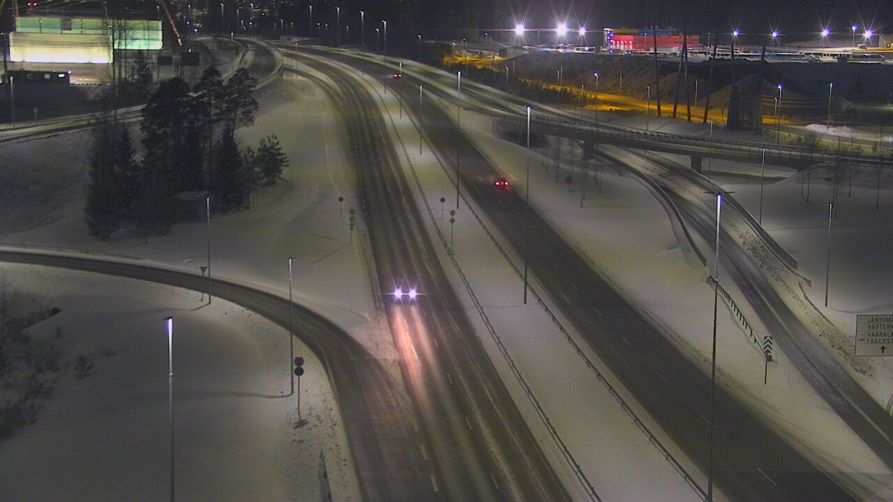 Weather Camera Image Väg 50 Vanda Borgåleden, Vantaa, Uusimaa