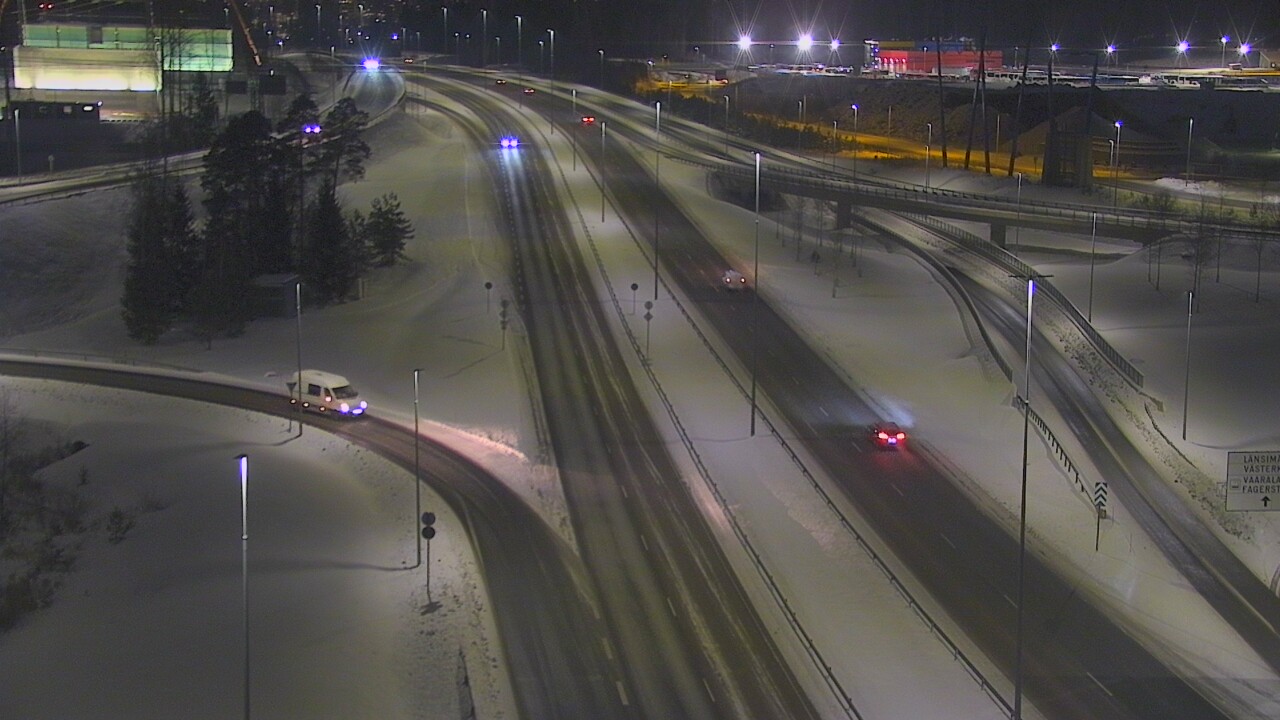 Weather Camera Image Väg 50 Vanda Borgåleden, Vantaa, Uusimaa