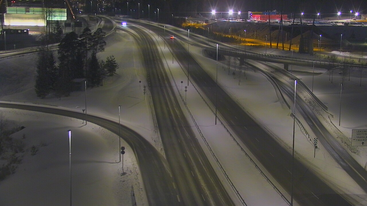 Weather Camera Image Väg 50 Vanda Borgåleden, Vantaa, Uusimaa