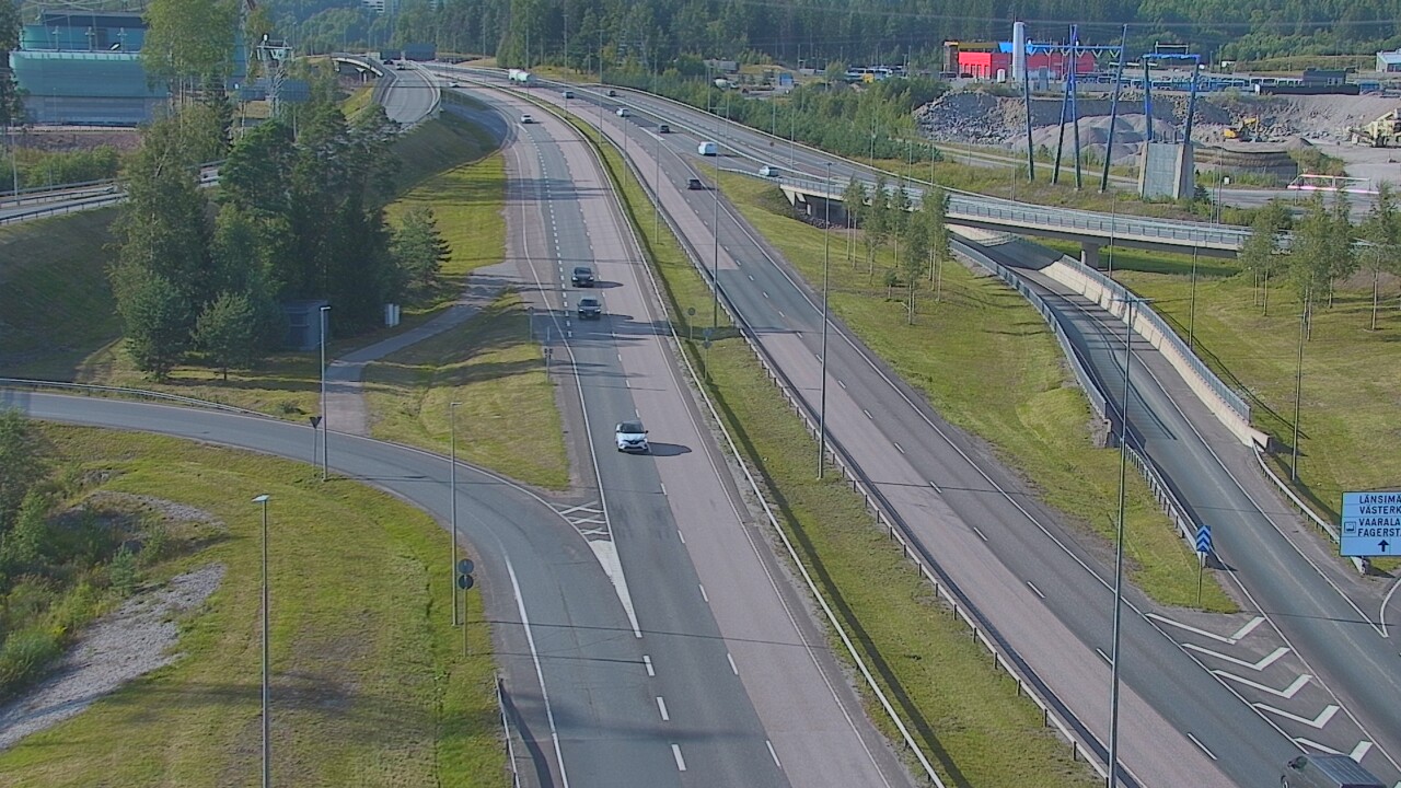 Weather Camera Image Road 50 Vantaa Porvoonväylä, Vantaa, Uusimaa