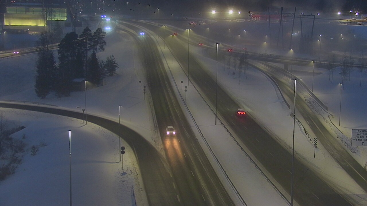 Weather Camera Image Väg 50 Vanda Borgåleden, Vantaa, Uusimaa