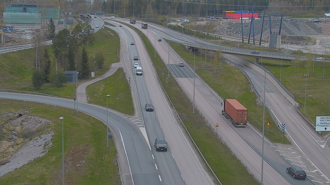 Weather Camera Image Väg 50 Vanda Borgåleden, Vantaa, Uusimaa