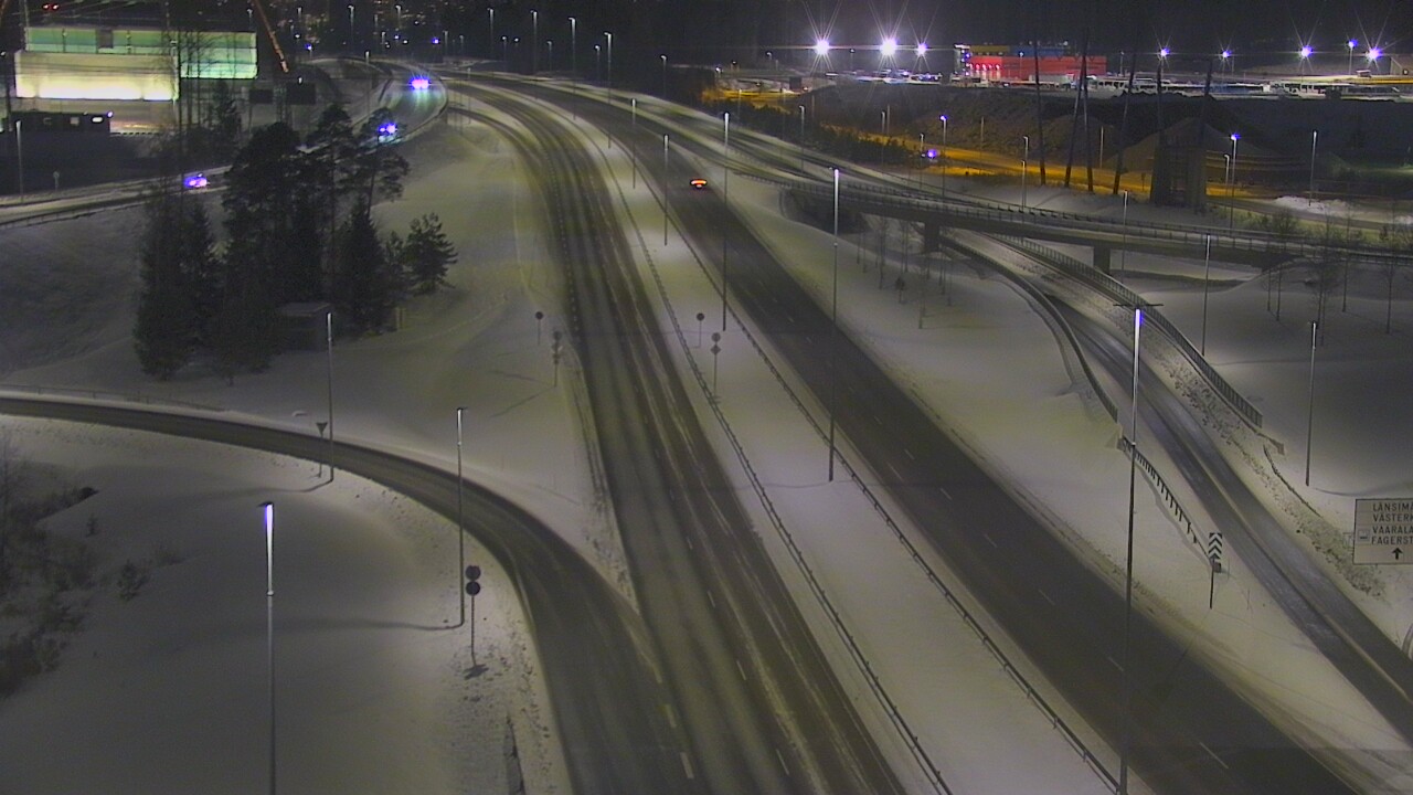 Weather Camera Image Väg 50 Vanda Borgåleden, Vantaa, Uusimaa