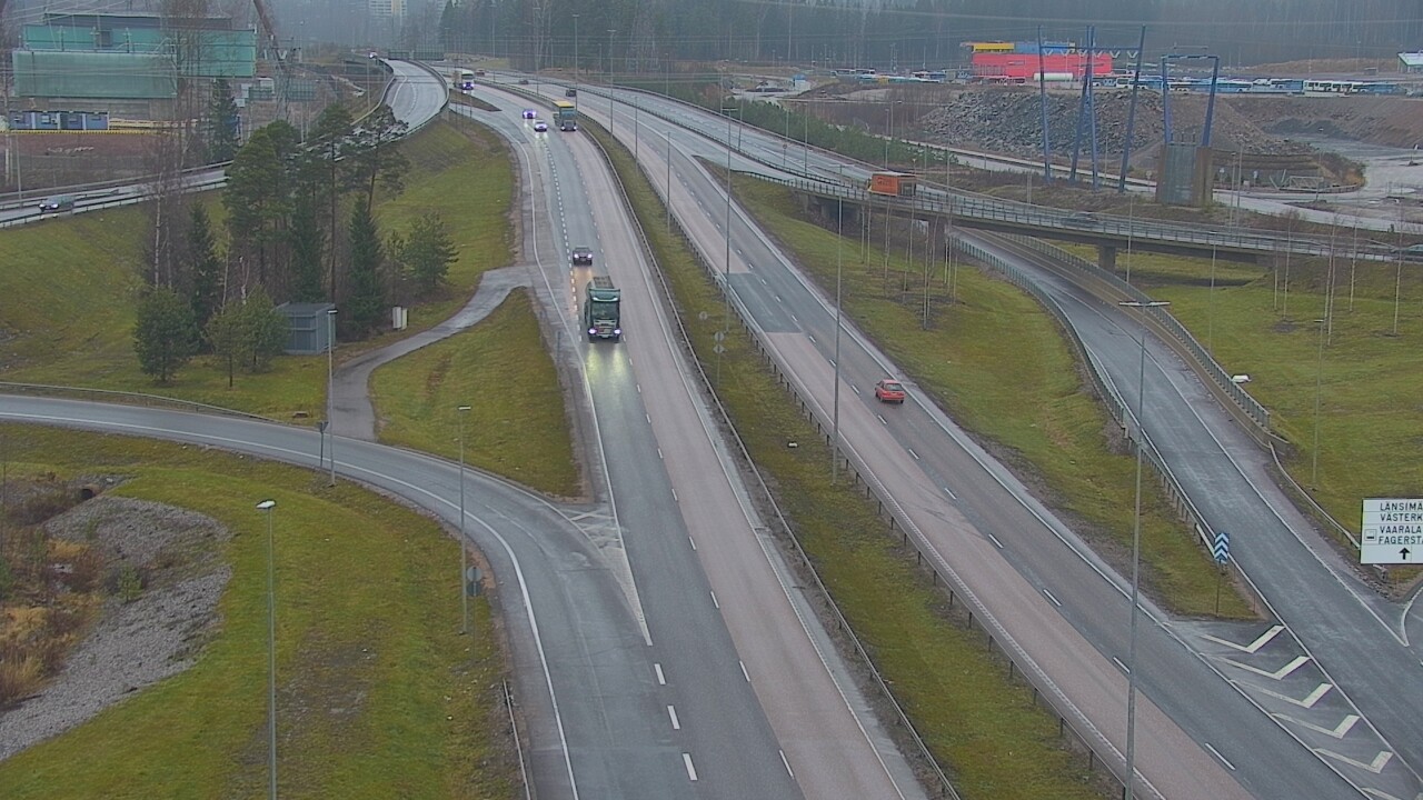 Weather Camera Image Road 50 Vantaa Porvoonväylä, Vantaa, Uusimaa