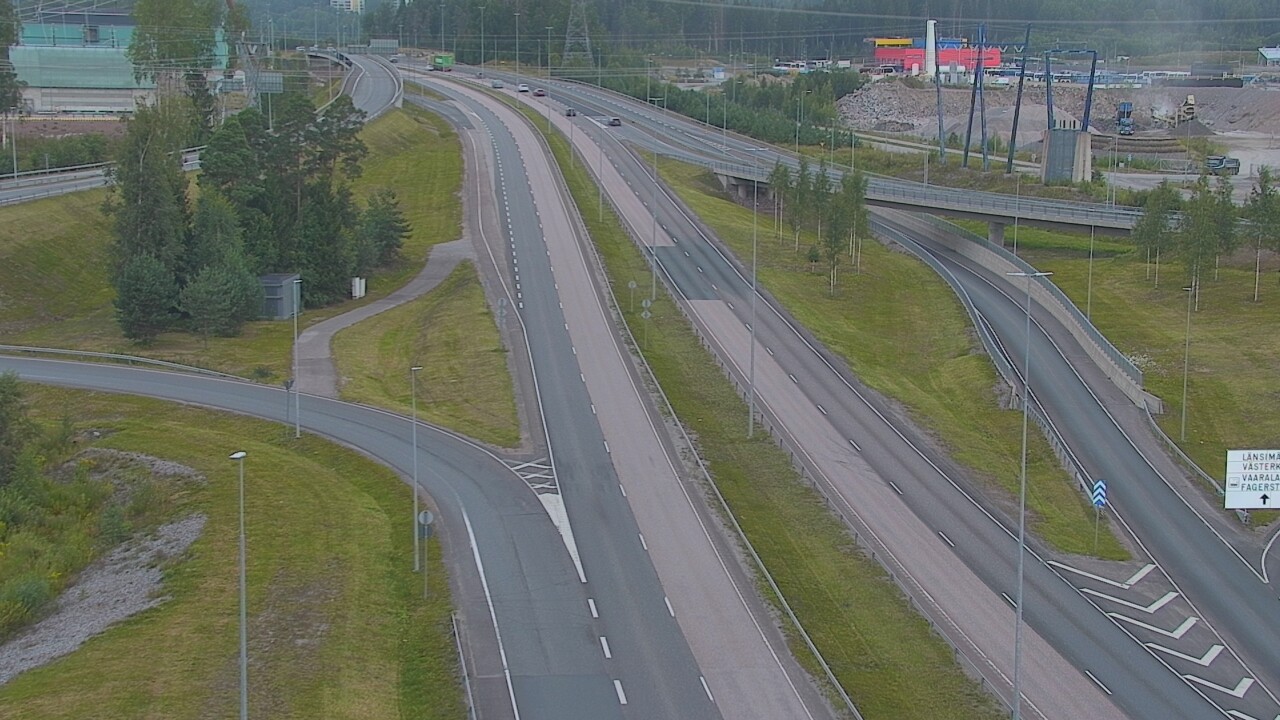 Weather Camera Image Road 50 Vantaa Porvoonväylä, Vantaa, Uusimaa