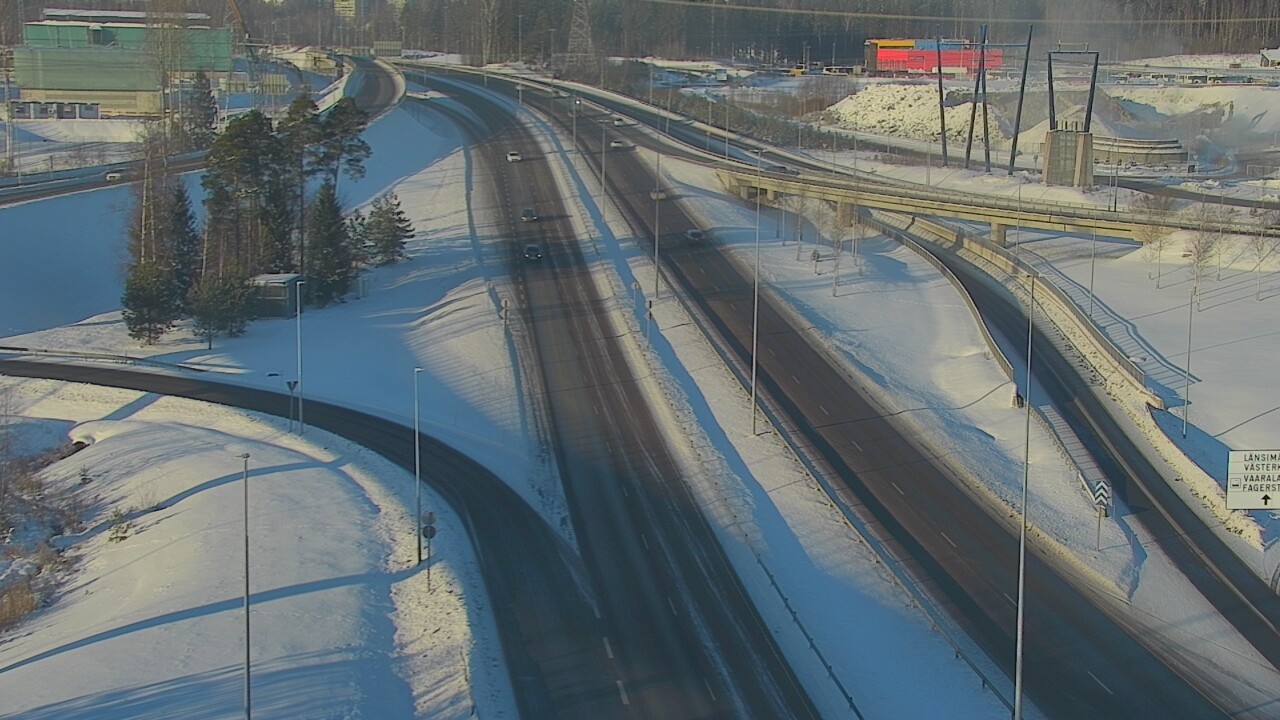 Weather Camera Image Väg 50 Vanda Borgåleden, Vantaa, Uusimaa