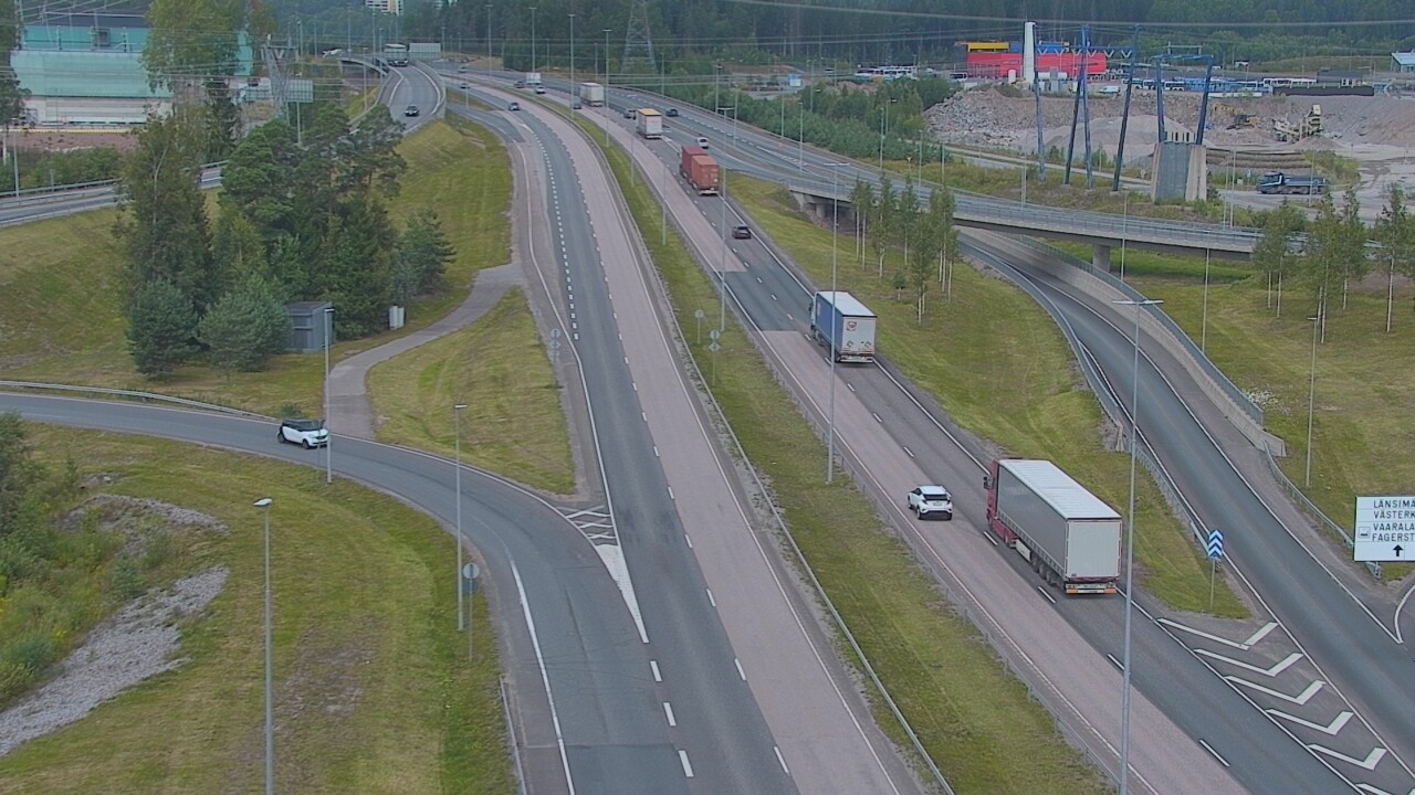 Weather Camera Image Road 50 Vantaa Porvoonväylä, Vantaa, Uusimaa
