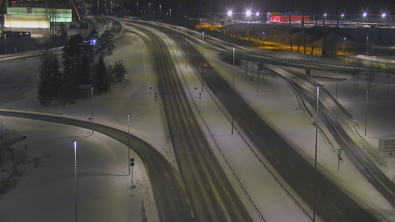 Weather Camera Image Väg 50 Vanda Borgåleden, Vantaa, Uusimaa