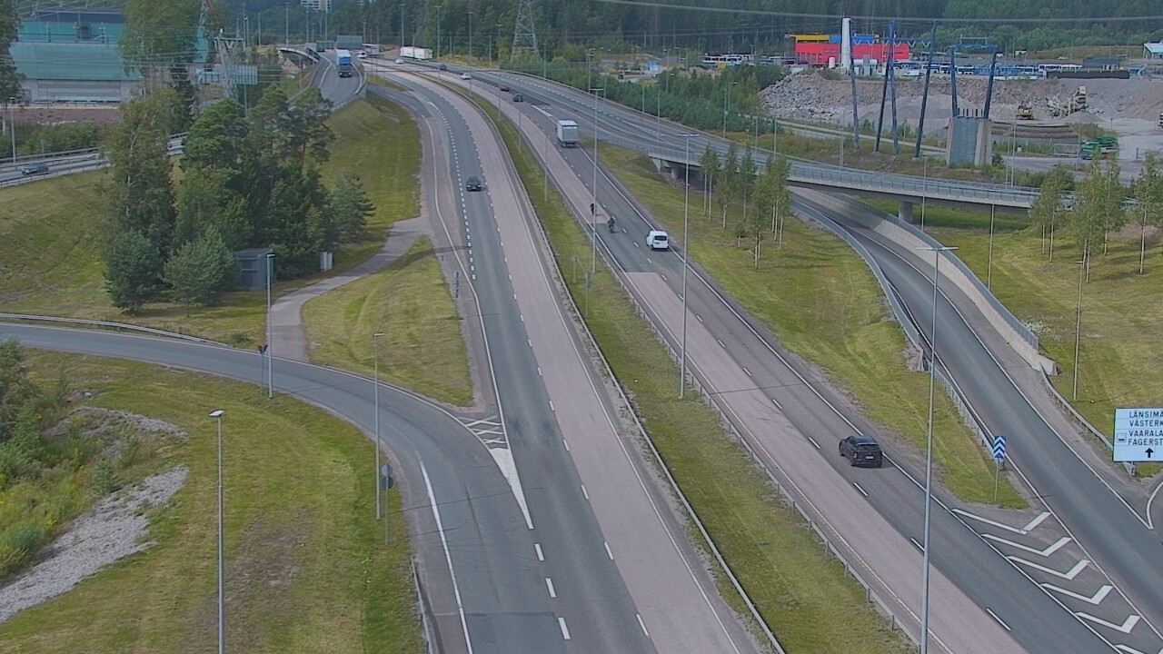 Weather Camera Image Road 50 Vantaa Porvoonväylä, Vantaa, Uusimaa