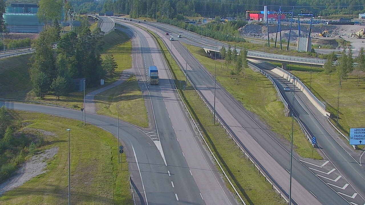 Weather Camera Image Road 50 Vantaa Porvoonväylä, Vantaa, Uusimaa