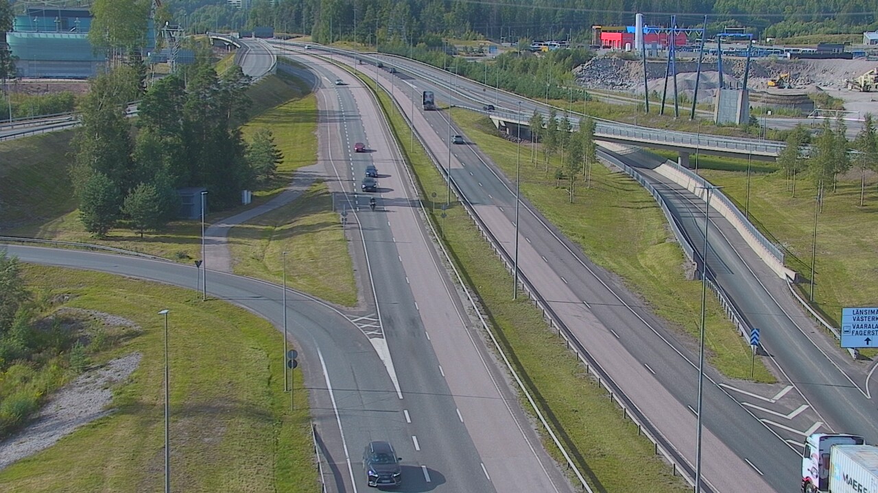 Weather Camera Image Road 50 Vantaa Porvoonväylä, Vantaa, Uusimaa