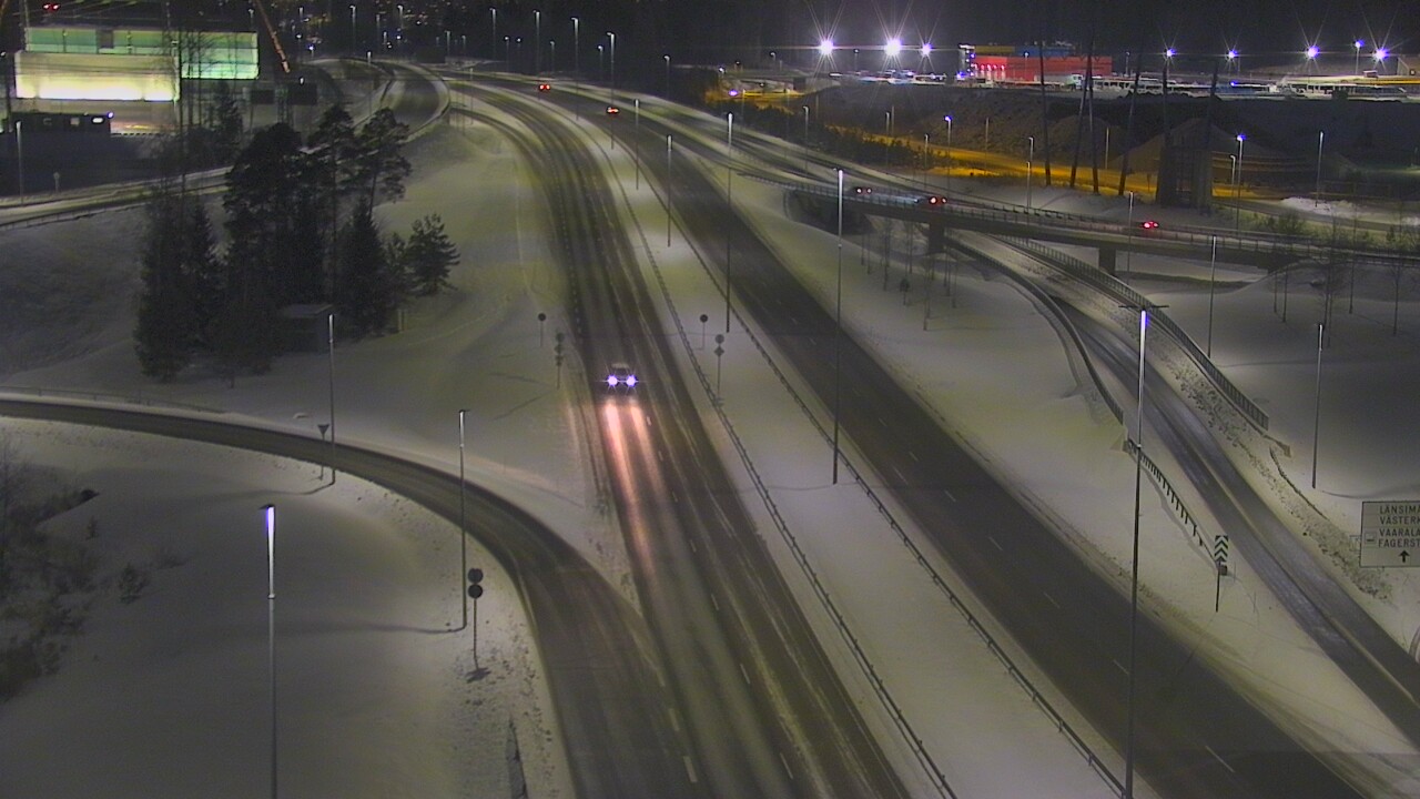 Weather Camera Image Väg 50 Vanda Borgåleden, Vantaa, Uusimaa