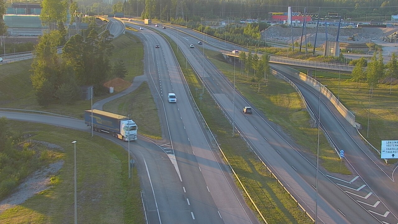 Weather Camera Image Road 50 Vantaa Porvoonväylä, Vantaa, Uusimaa