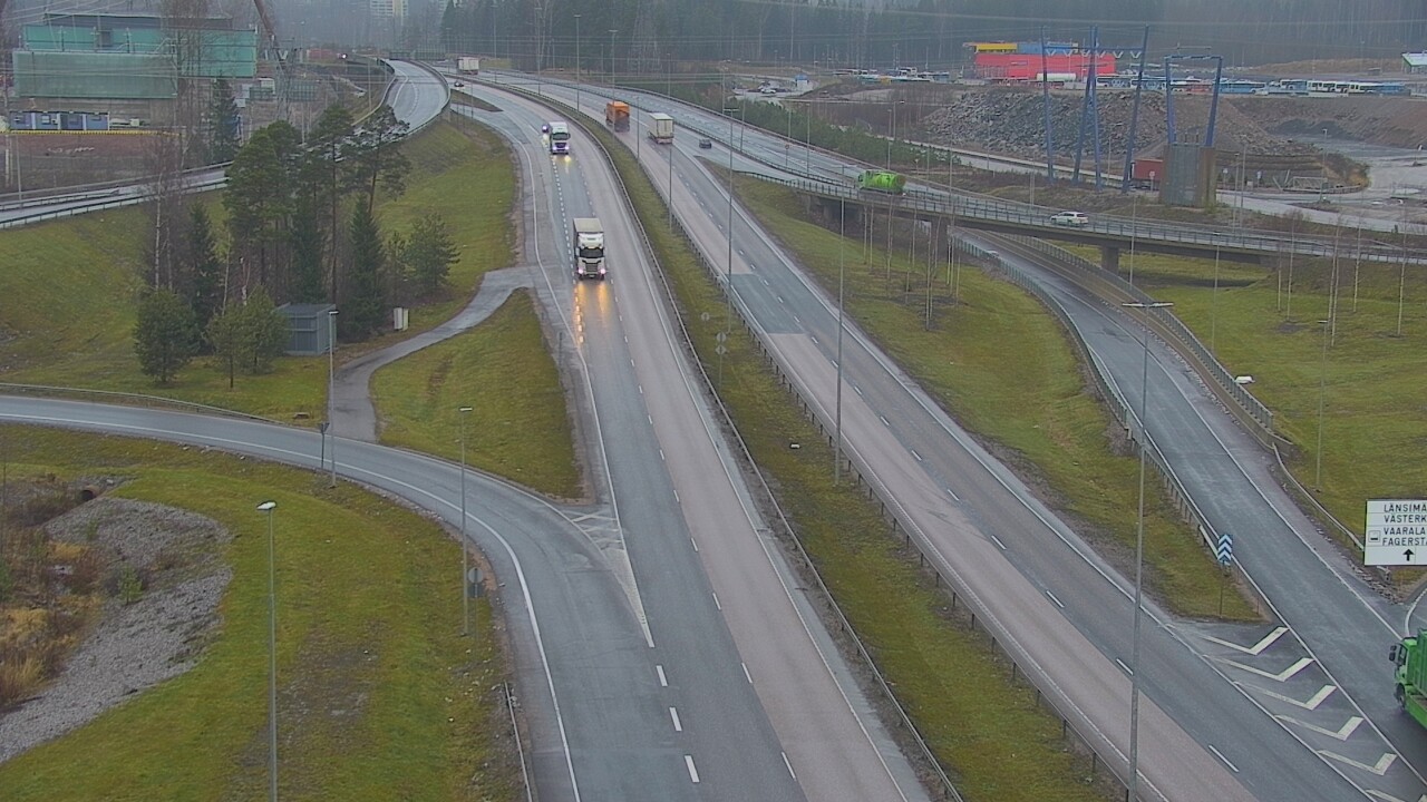 Weather Camera Image Road 50 Vantaa Porvoonväylä, Vantaa, Uusimaa