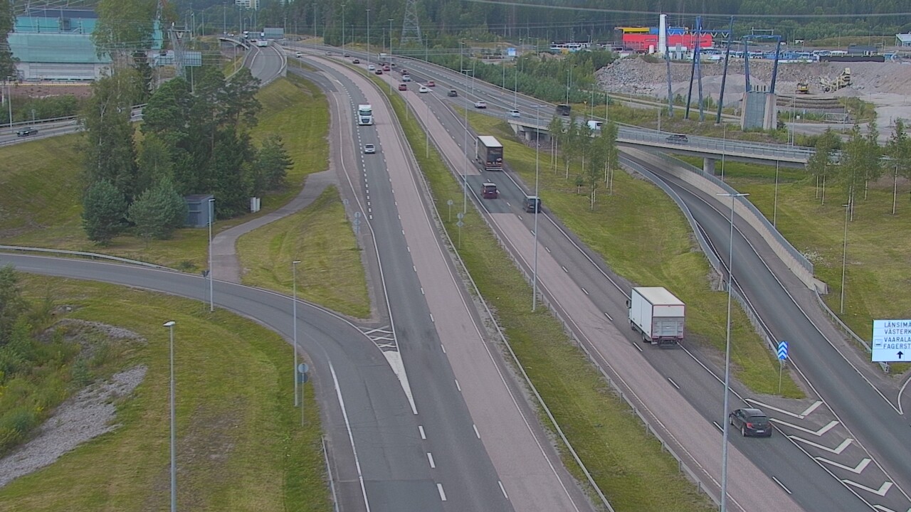 Weather Camera Image Road 50 Vantaa Porvoonväylä, Vantaa, Uusimaa