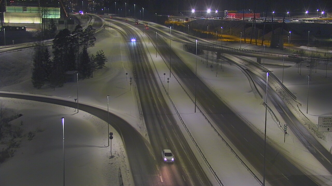 Weather Camera Image Väg 50 Vanda Borgåleden, Vantaa, Uusimaa