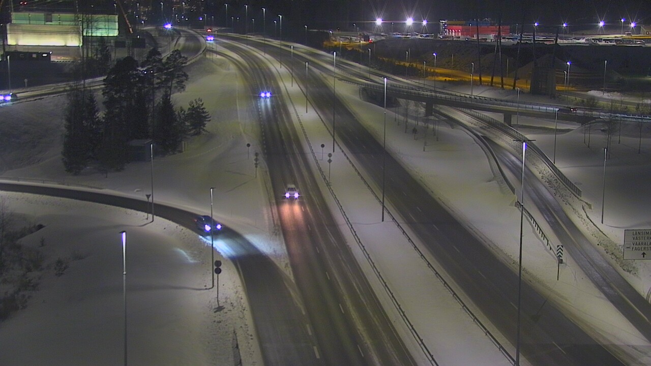 Weather Camera Image Väg 50 Vanda Borgåleden, Vantaa, Uusimaa
