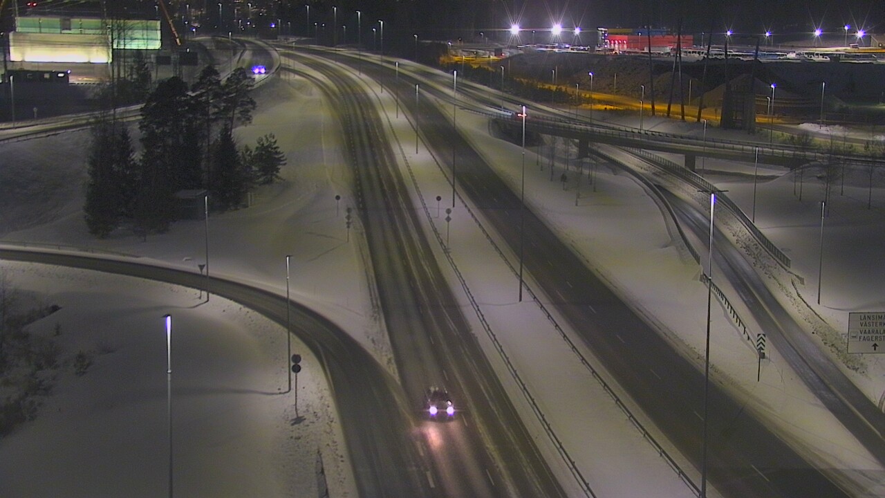 Weather Camera Image Väg 50 Vanda Borgåleden, Vantaa, Uusimaa