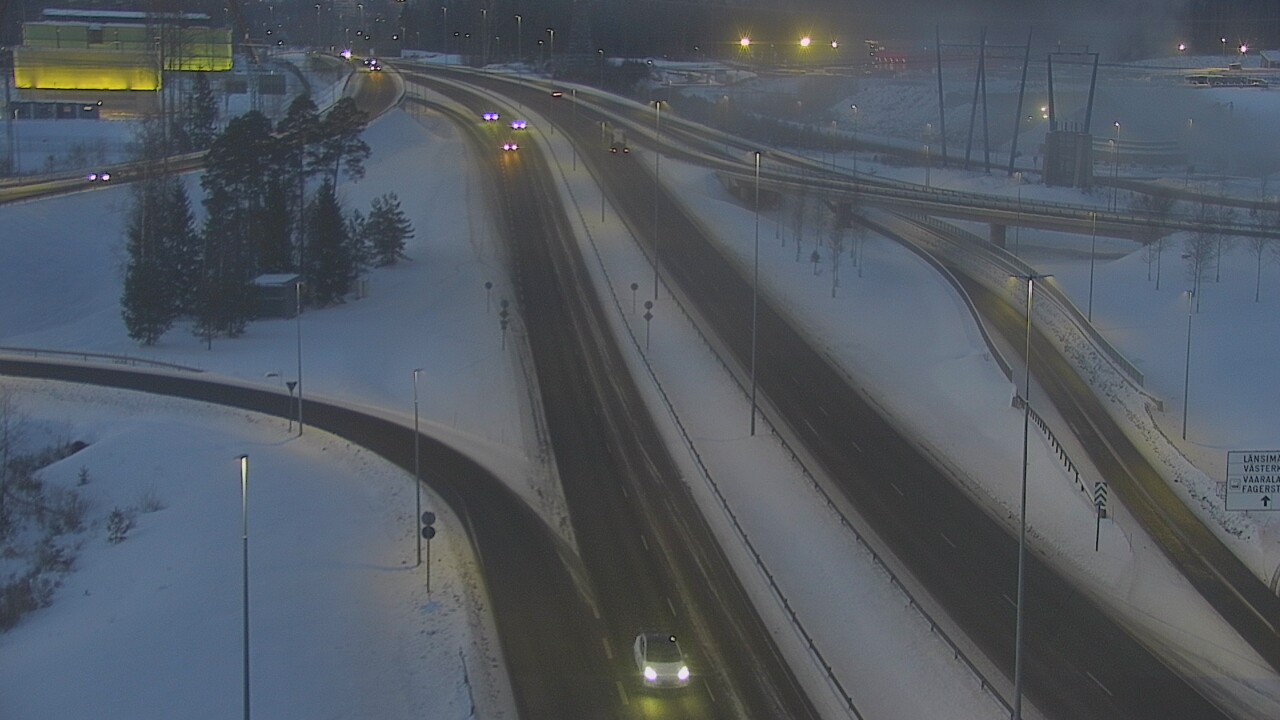 Weather Camera Image Väg 50 Vanda Borgåleden, Vantaa, Uusimaa