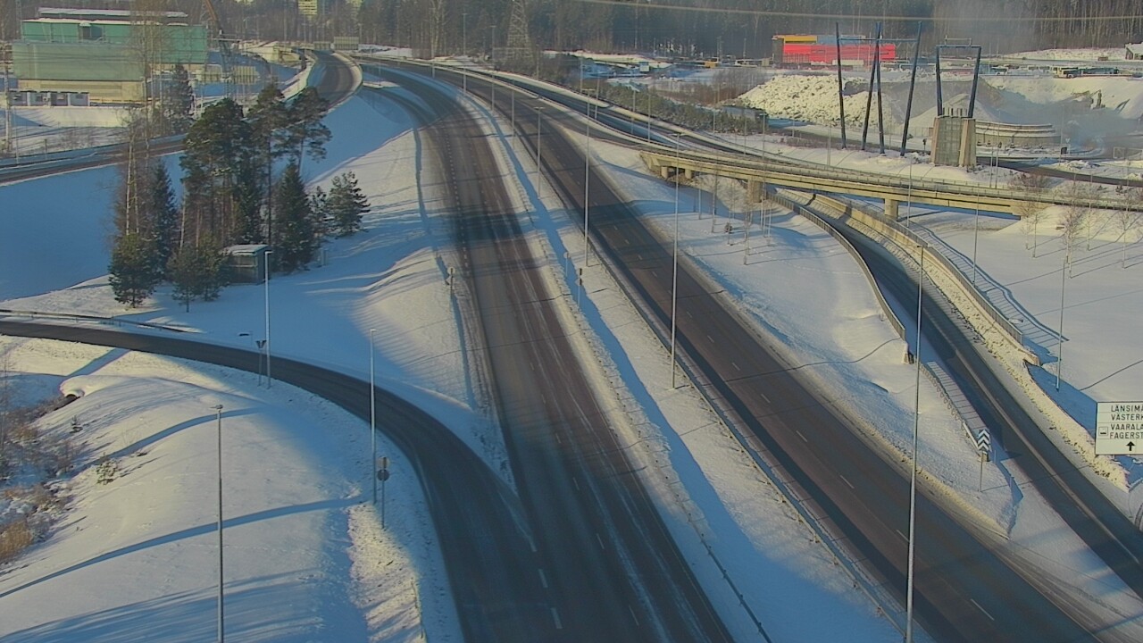 Weather Camera Image Väg 50 Vanda Borgåleden, Vantaa, Uusimaa
